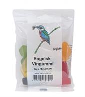 Engelsk Vingummi fra KingFisher Glutenfri 80 g